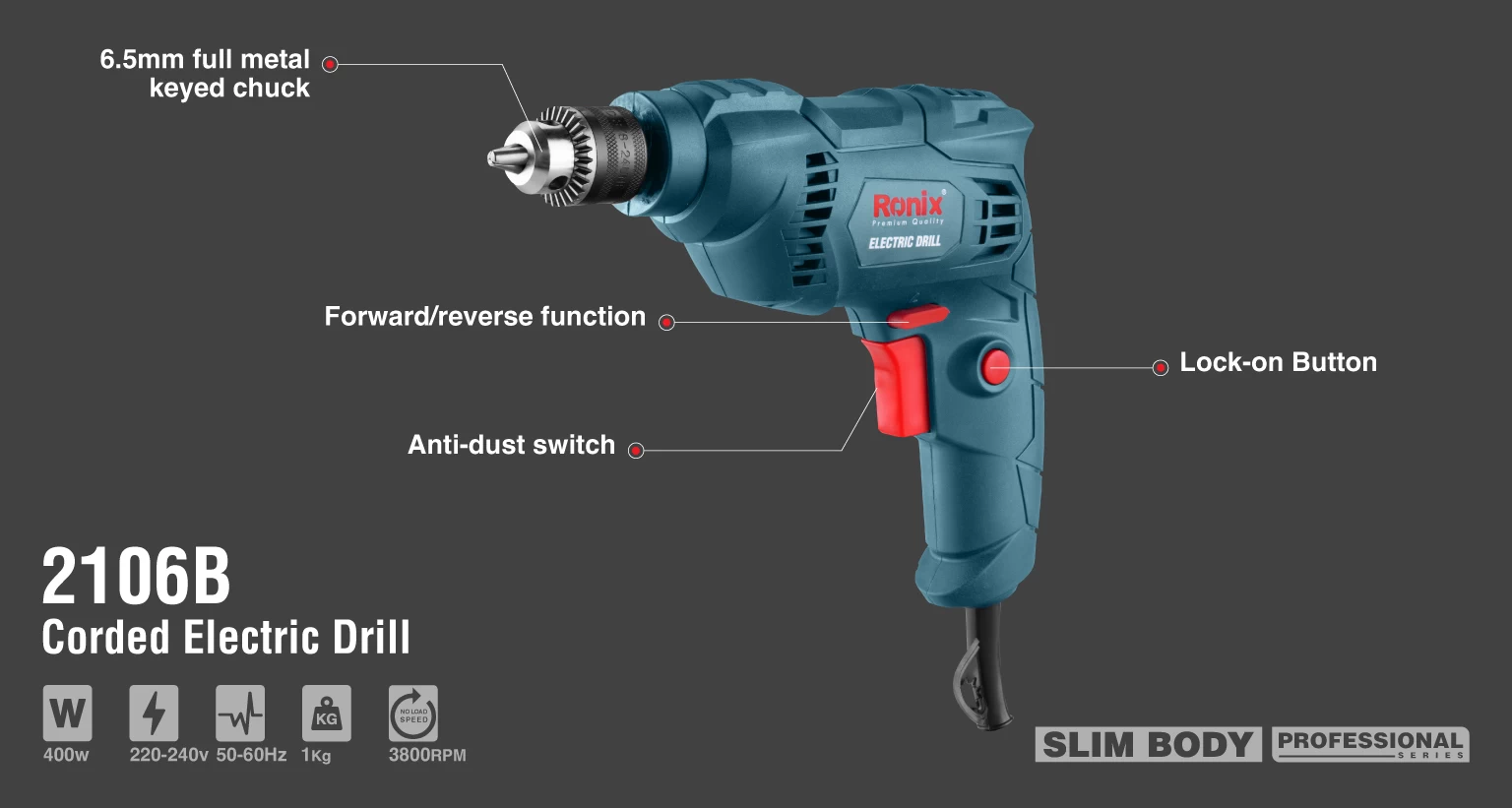 Electric Drill 400W-6.5mm-keyed_details