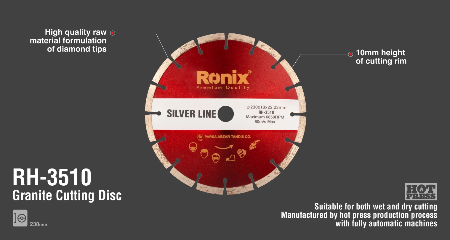 Круг алмазный по граниту Ronix RH-3510_details
