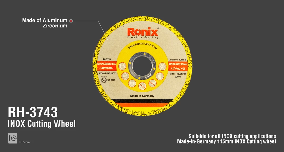 Disco de corte Ronix RH-3743 RH-3743 de Ronix