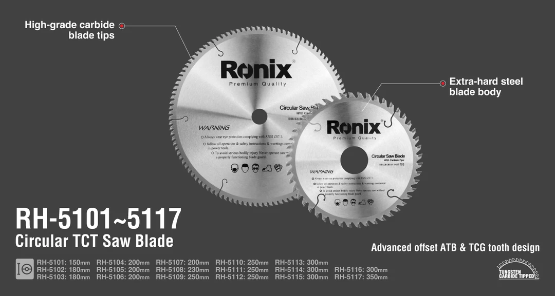 Circular Saw Blade 230x64T-MDF_details