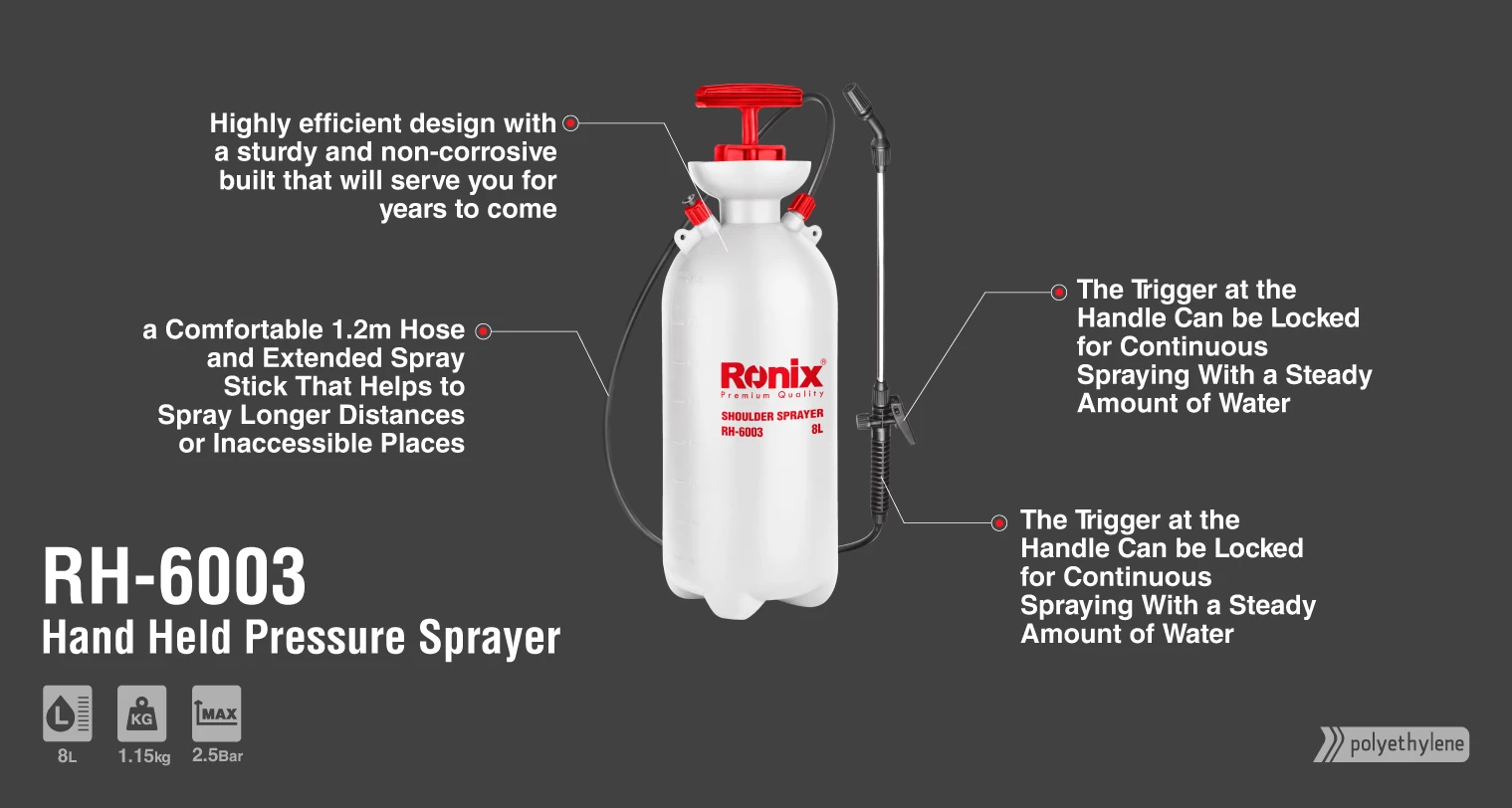Shoulder Pressure Sprayer 8L_details
