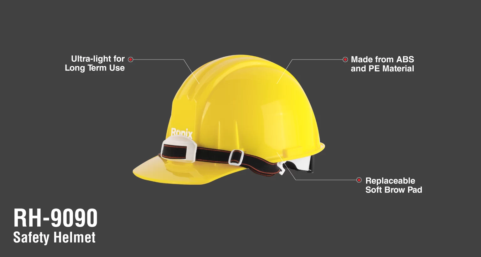 Safety Helmet-Yellow-PE_details